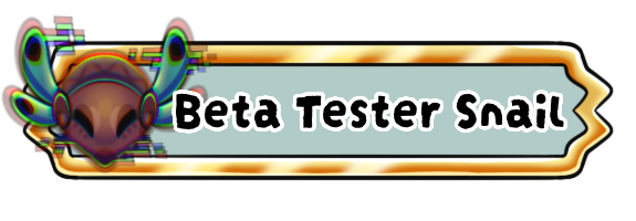 Beta Tester Snail